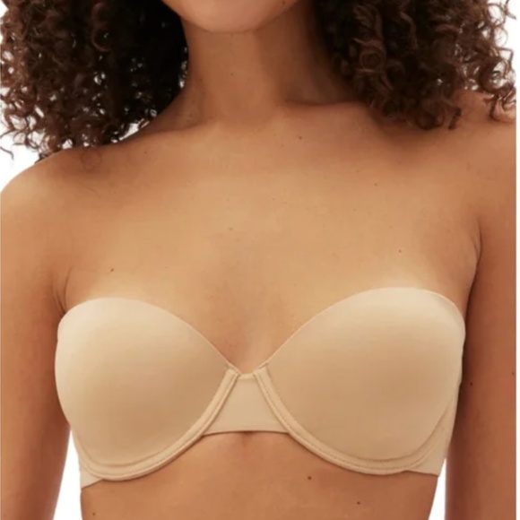 Gap GapBody Women's Everyday Essentials Multi-Way Bra GPW00356 - Brush Beige - Picture 3 of 5